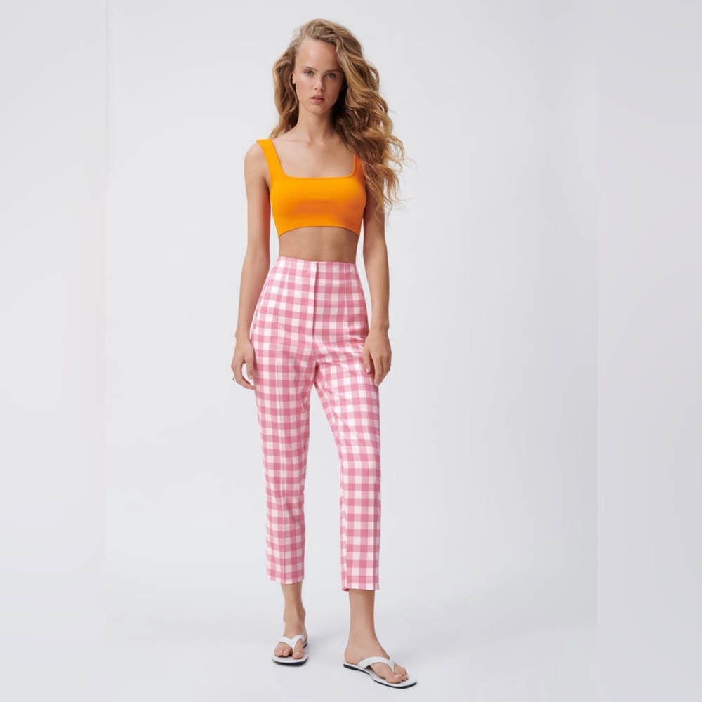 ✨High Waisted Gingham Pants✨